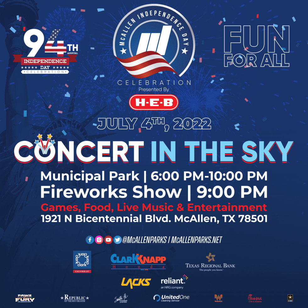 INDEPENDENCE DAY McAllen Parks and Recreation